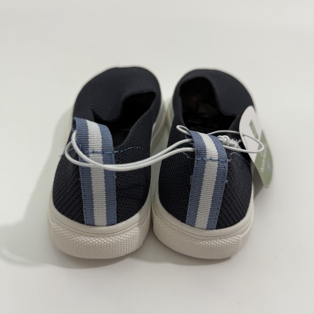 NEW Lily & Dan Toddler Recycled Material Flats Slip-On Sneakers Blue Size 9/10 - Picture 8 of 12
